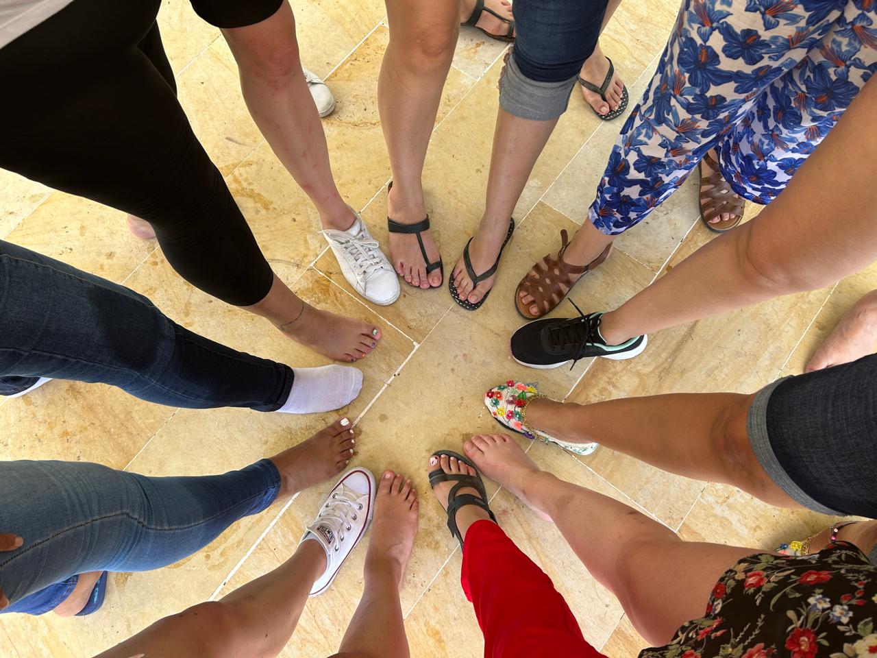 Imagen experiencia hito Sexplora pies en conjunto