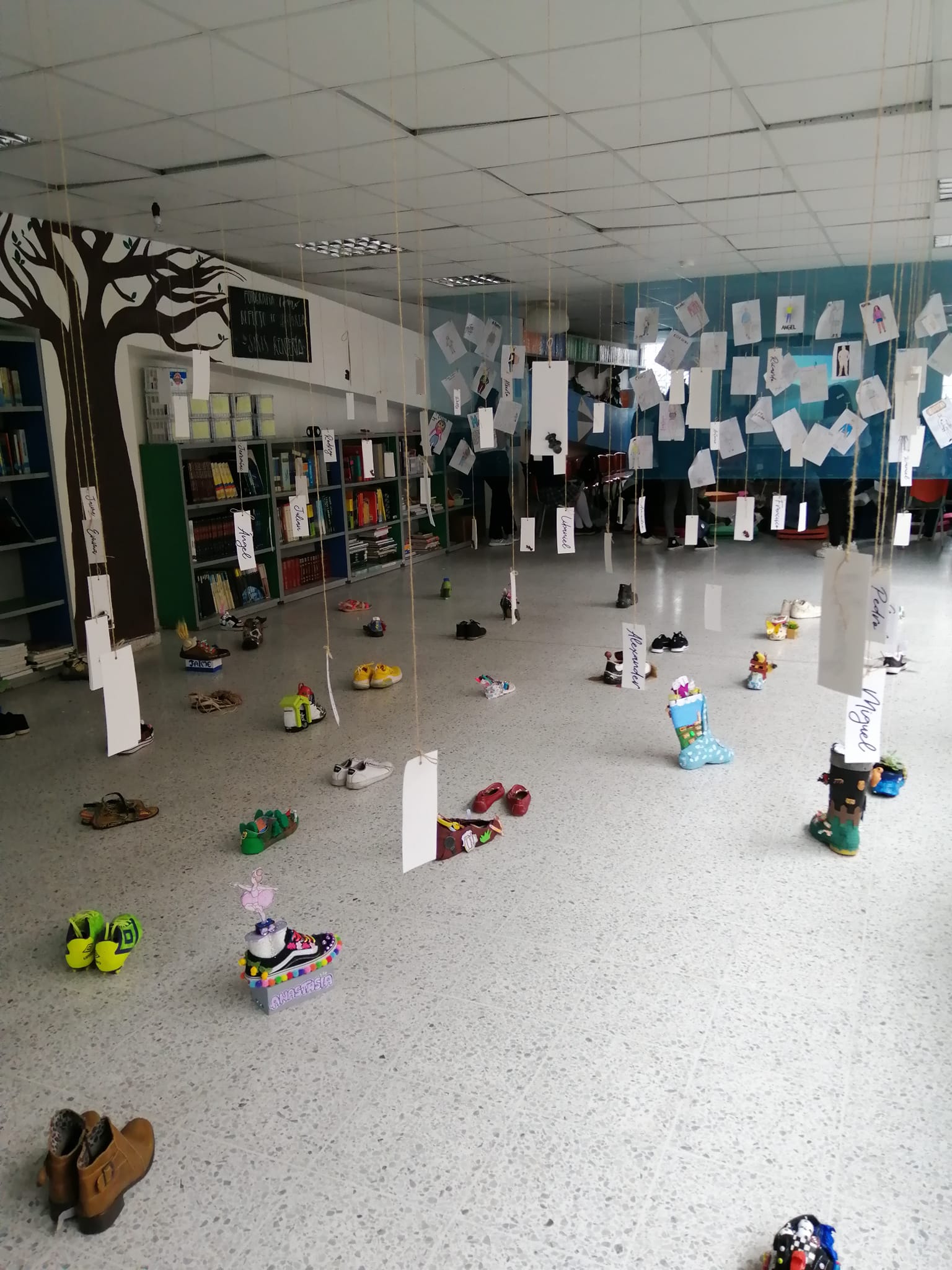 Imagen experiencia hito minga pedagógica zapatoskys